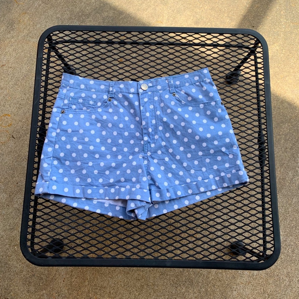 Polka Dot High Waisted Short
